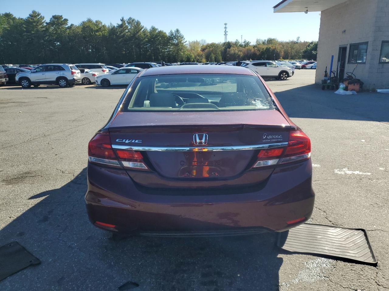 2013 Honda Civic Ex VIN: 2HGFB2F82DH538330 Lot: 82369265