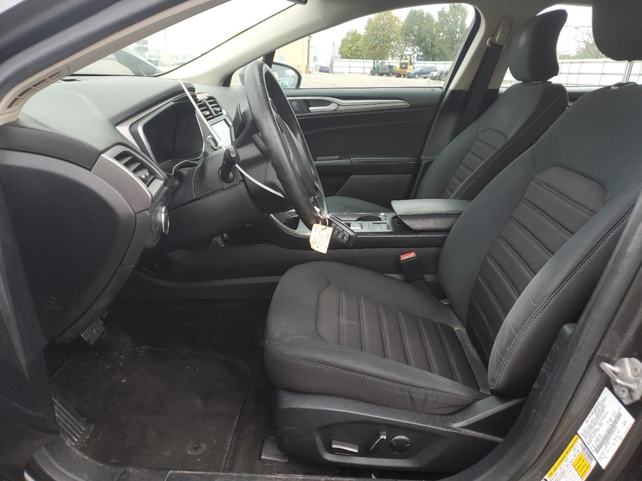 2019 Ford Fusion Se VIN: 3FA6P0HD7KR282322 Lot: 86634545