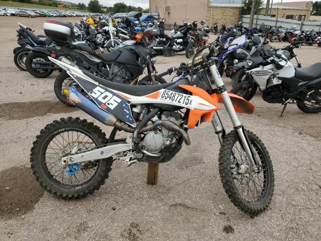 2019 KTM 350 SX-F   a la Venta en Copart CO - COLORADO SPRINGS