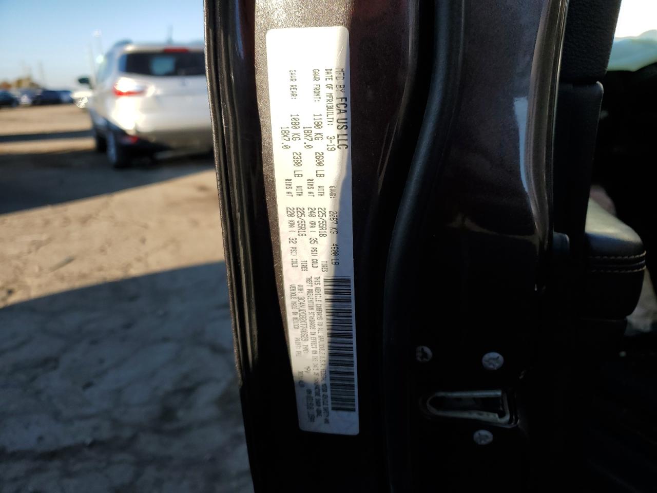 2019 Jeep Compass Limited VIN: 3C4NJDCB2KT740629 Lot: 90257665