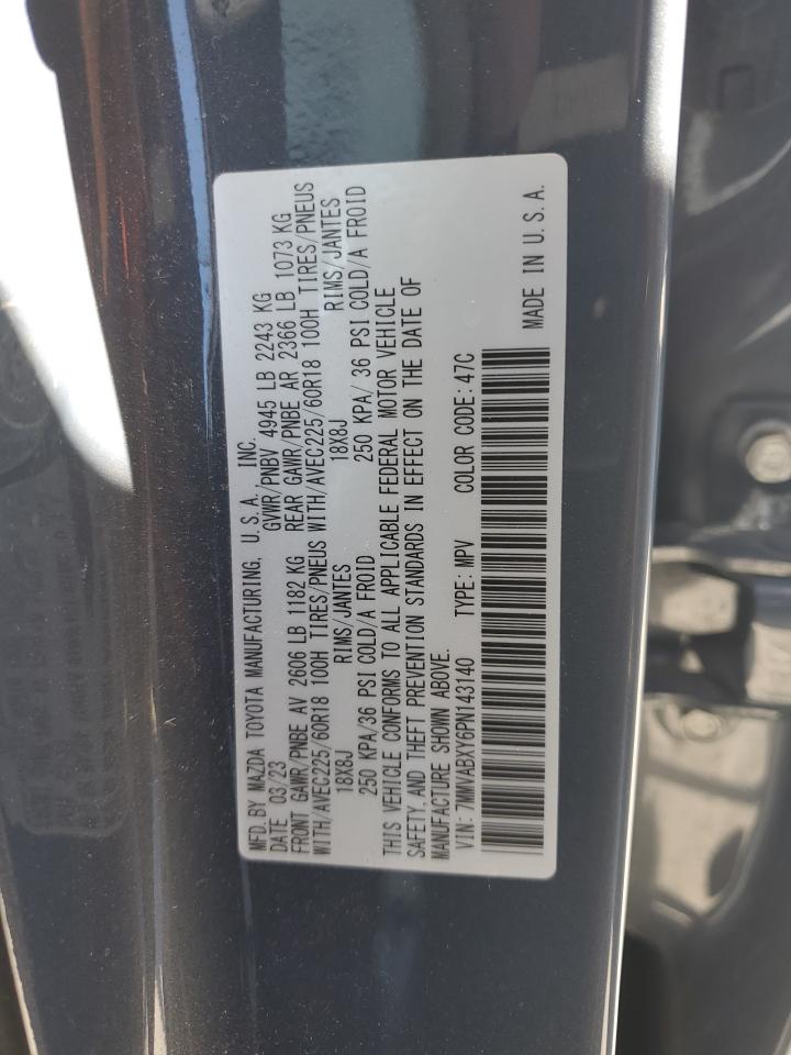 2023 Mazda Cx-50 Base VIN: 7MMVABXY6PN143140 Lot: 82288955