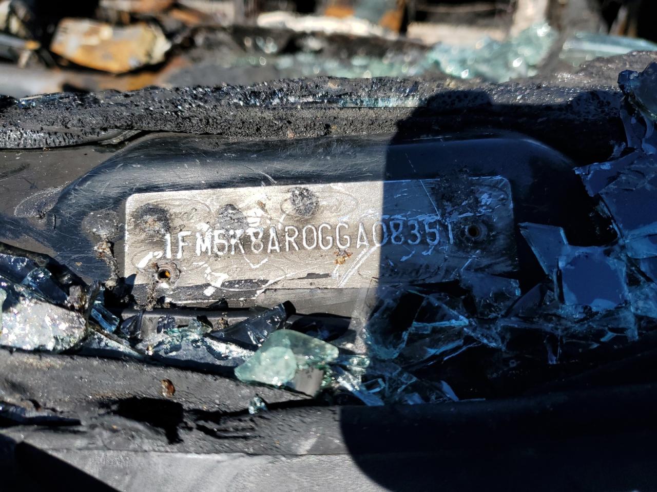 2016 Ford Explorer Police Interceptor VIN: 1FM5K8AR0GGA08351 Lot: 85492875