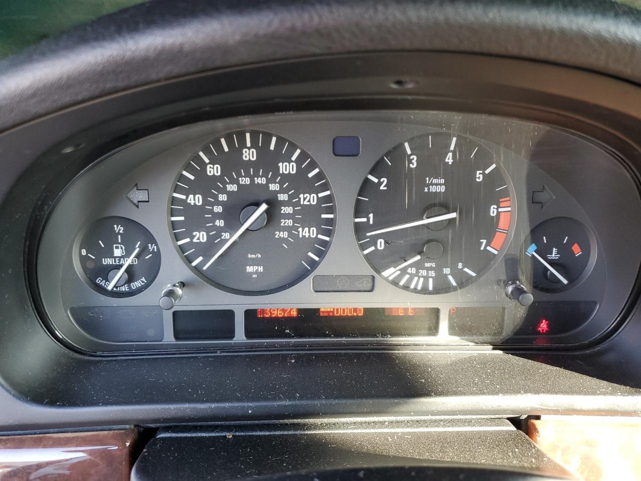 1997 BMW 540 I Automatic VIN: WBADE6324VBW55760 Lot: 82192005