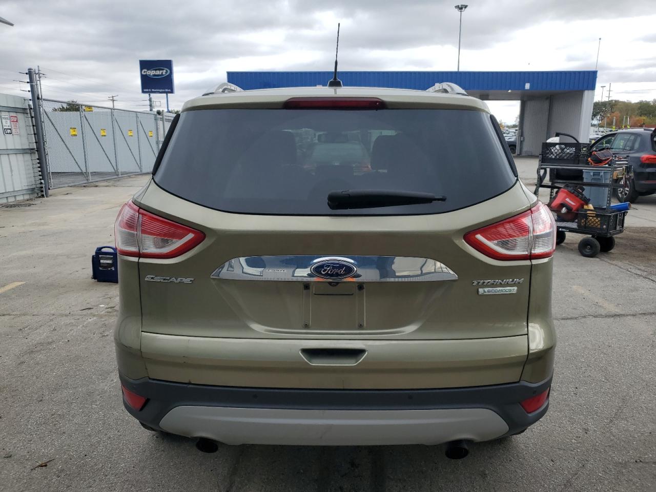 2014 Ford Escape Titanium VIN: 1FMCU0JX8EUB44551 Lot: 82650545