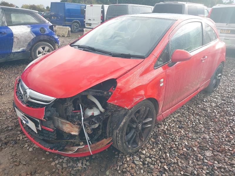 2012 VAUXHALL CORSA 1.2 LIMITED EDITION 3DR for sale at Copart WISBECH