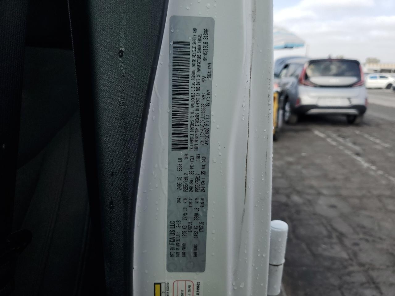 2018 Jeep Wrangler Unlimited Sport VIN: 1C4HJWDG7JL919682 Lot: 70181425