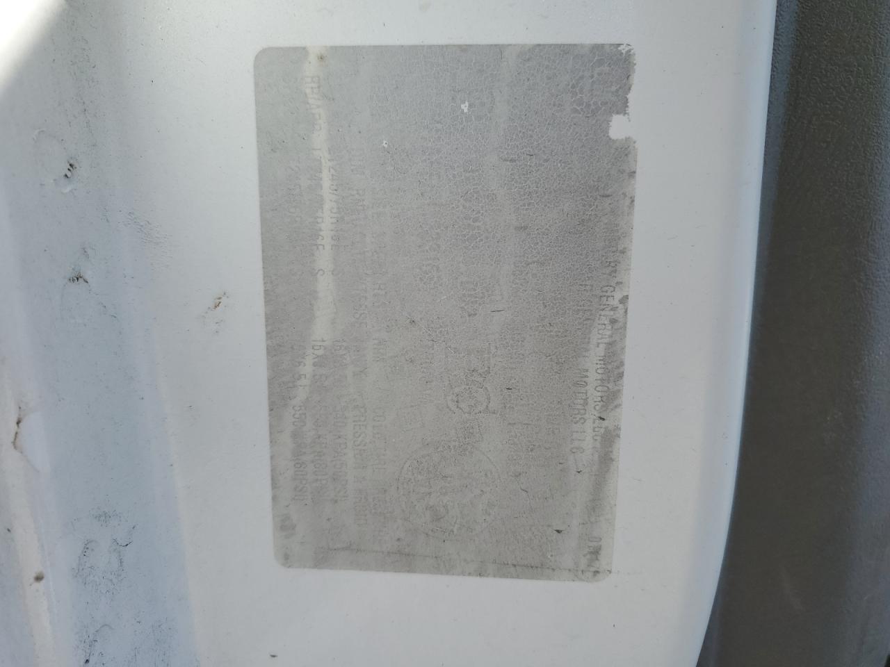 2017 GMC Savana Delivery Van VIN: 1GTW7AFF6H1333168 Lot: 87302395