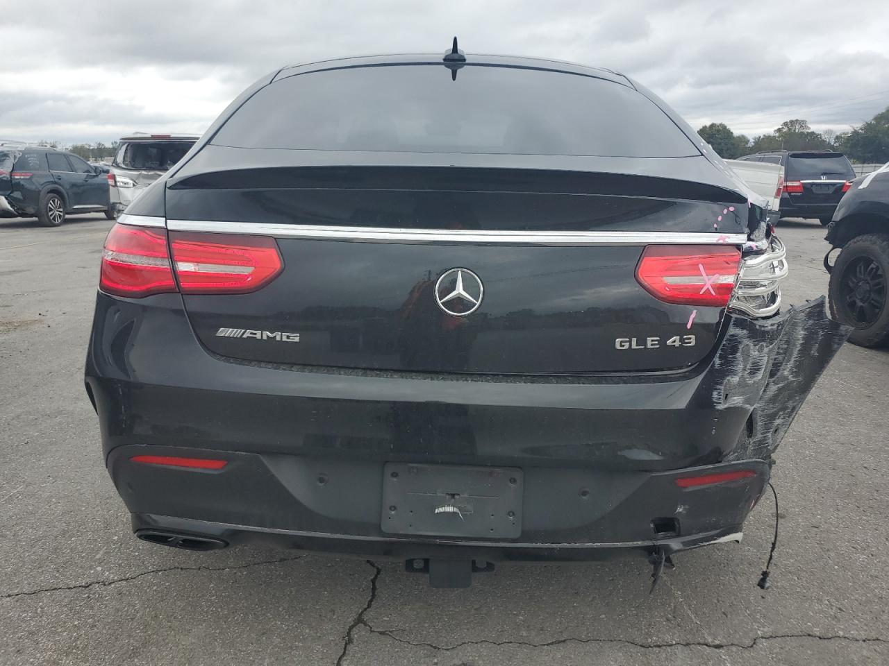 2019 Mercedes-Benz Gle Coupe 43 Amg VIN: 4JGED6EB6KA138447 Lot: 84983255
