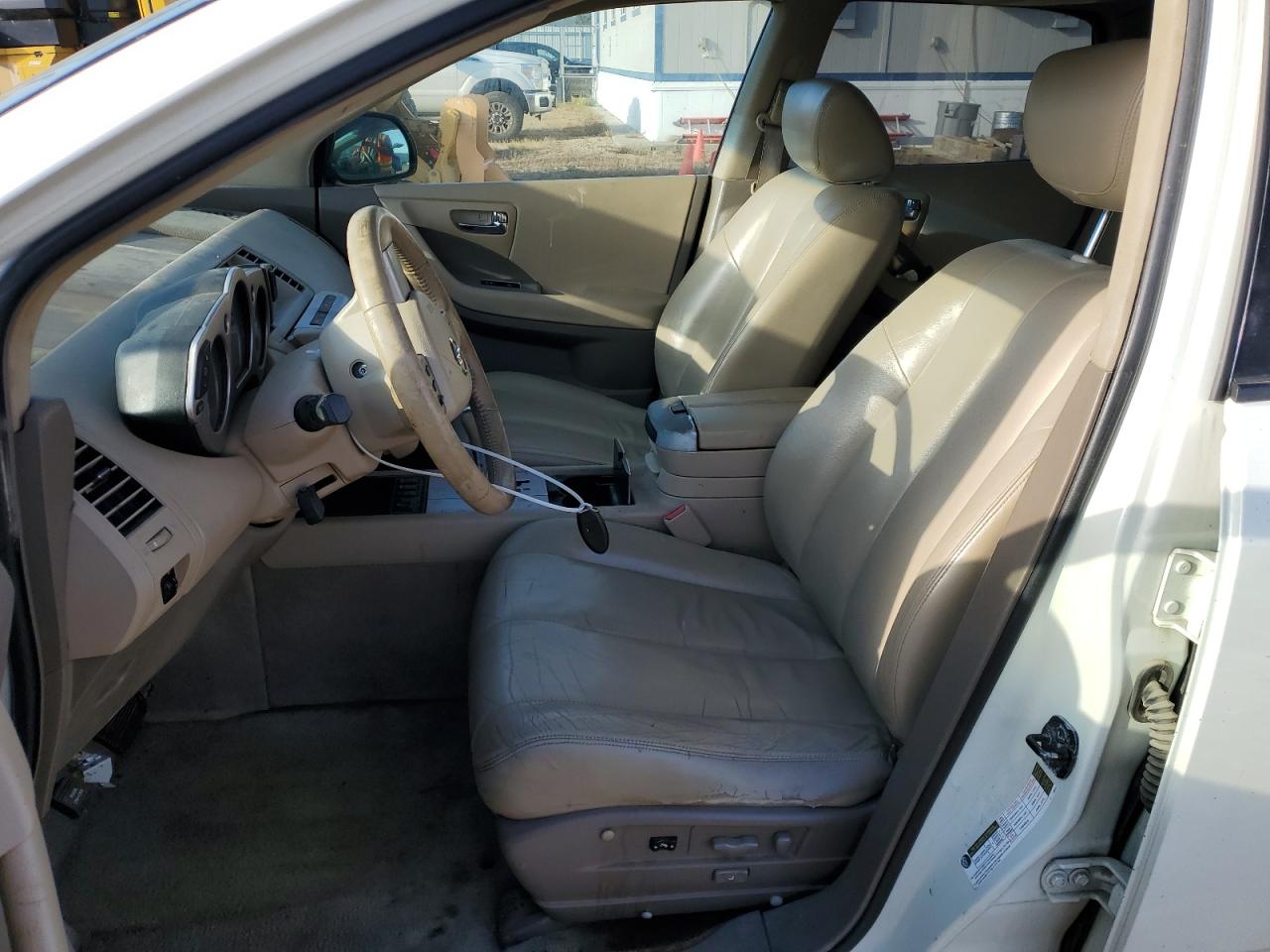 2007 Nissan Murano Sl VIN: JN8AZ08W17W659591 Lot: 85852375