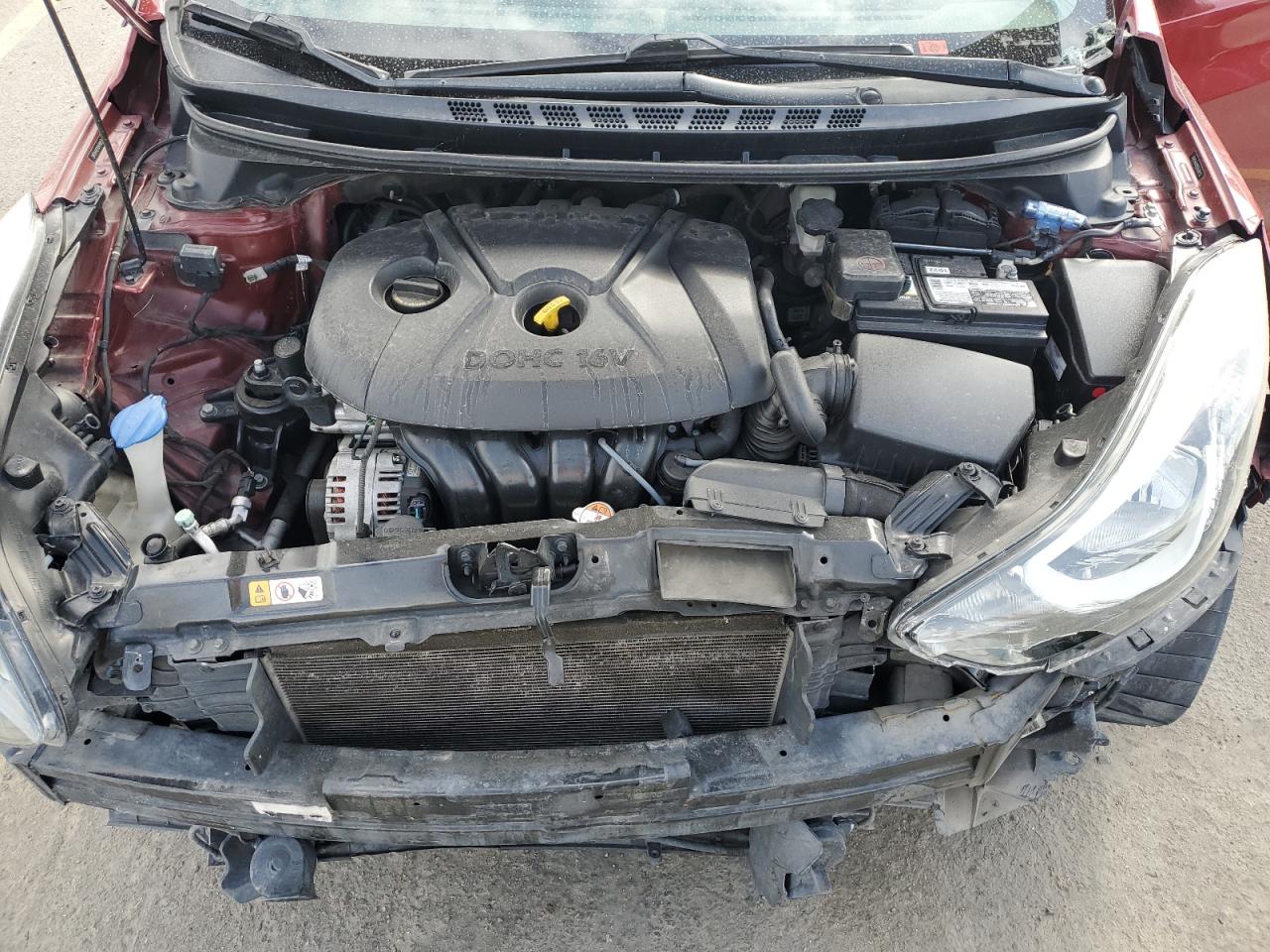 2016 Hyundai Elantra Se VIN: 5NPDH4AE8GH698852 Lot: 82233205