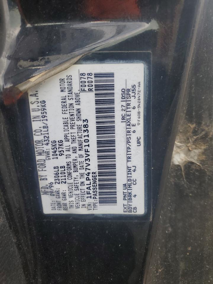 1997 Ford Mustang Cobra VIN: 1FALP47V3VF101383 Lot: 86701775