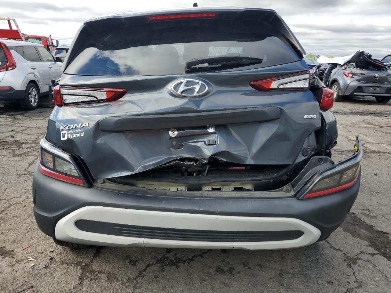 2022 Hyundai Kona Sel VIN: KM8K6CAB2NU867808 Lot: 86267115