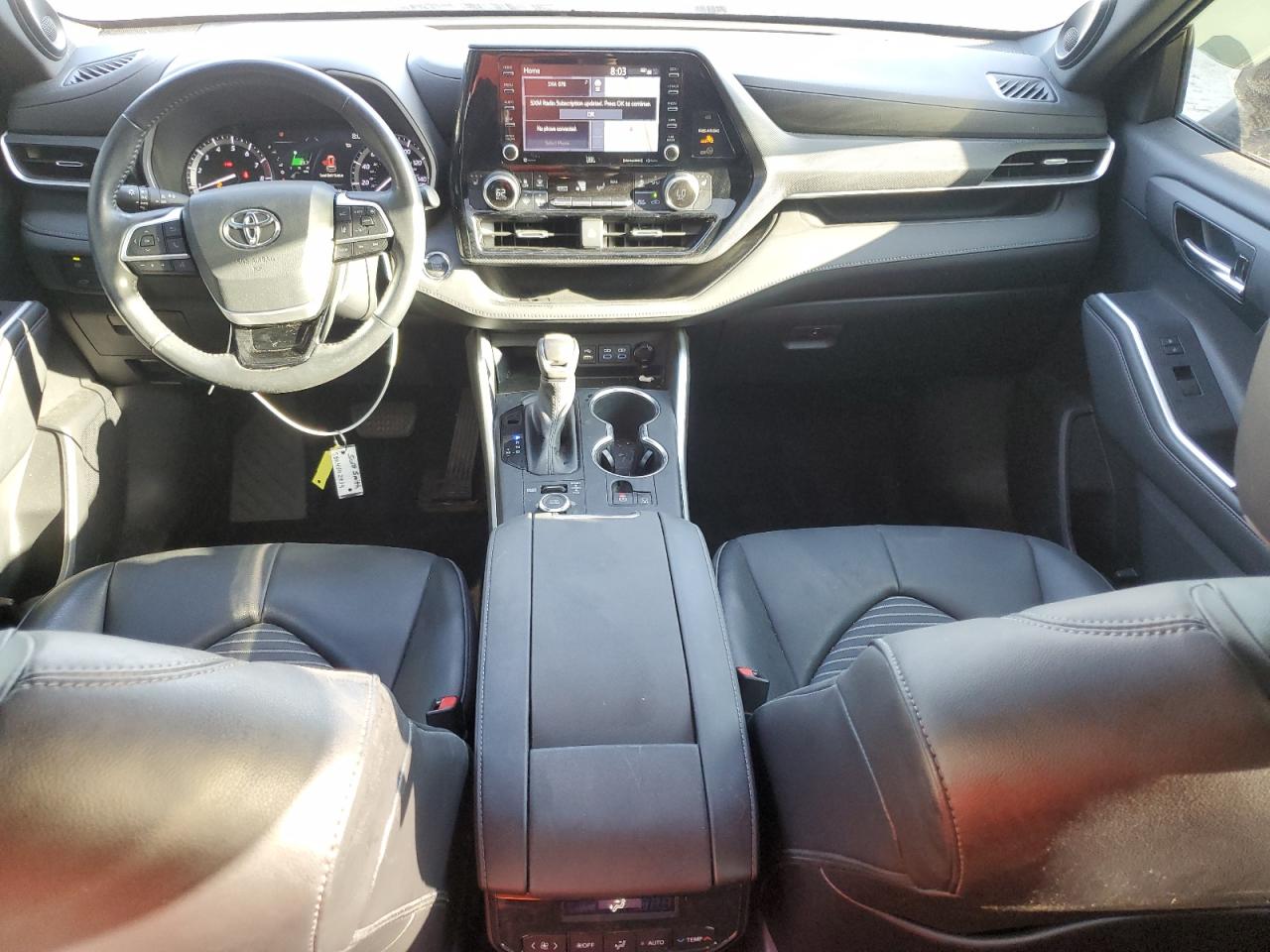 2022 Toyota Highlander Xse VIN: 5TDJZRBH7NS180891 Lot: 83933305