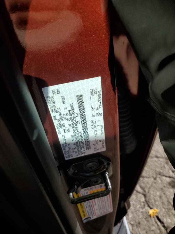 2015 Ford F150 Supercrew VIN: 1FTFW1EF3FFB97098 Lot: 82369315