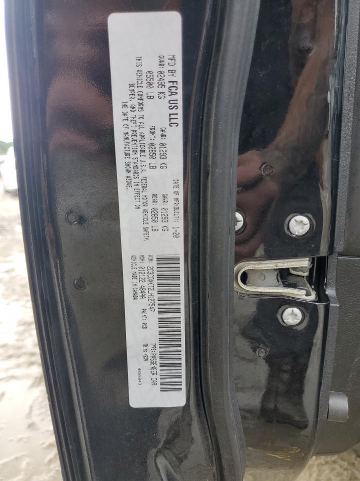 2020 Dodge Charger Police VIN: 2C3CDXKT2LH127547 Lot: 85759405