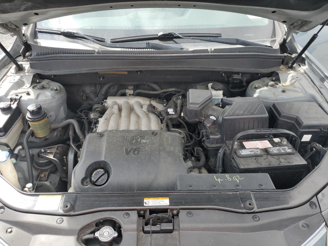 2009 Hyundai Santa Fe Gls VIN: 5NMSG13D89H300956 Lot: 86312505