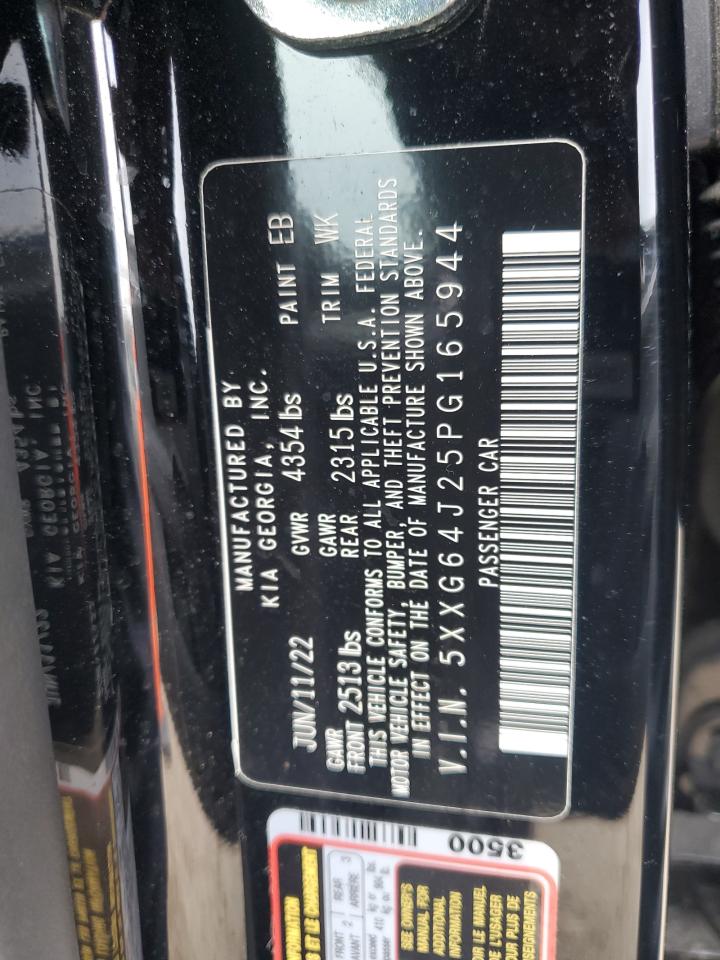 2023 Kia K5 Gt Line VIN: 5XXG64J25PG165944 Lot: 85310325