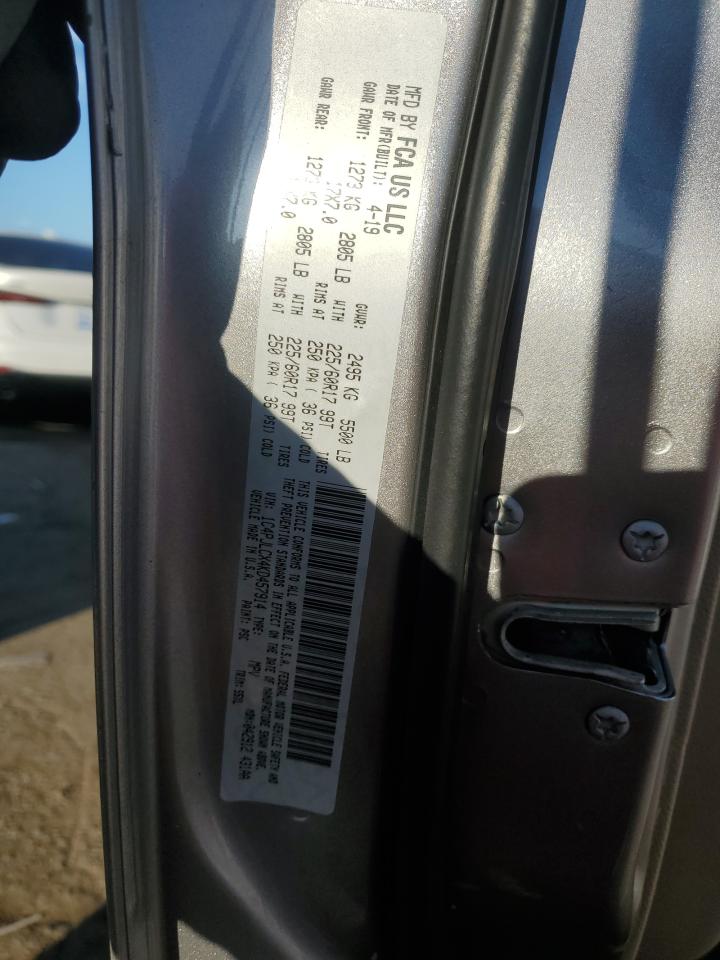 2019 Jeep Cherokee VIN: 1C4PJLCX4KD457914 Lot: 86126525