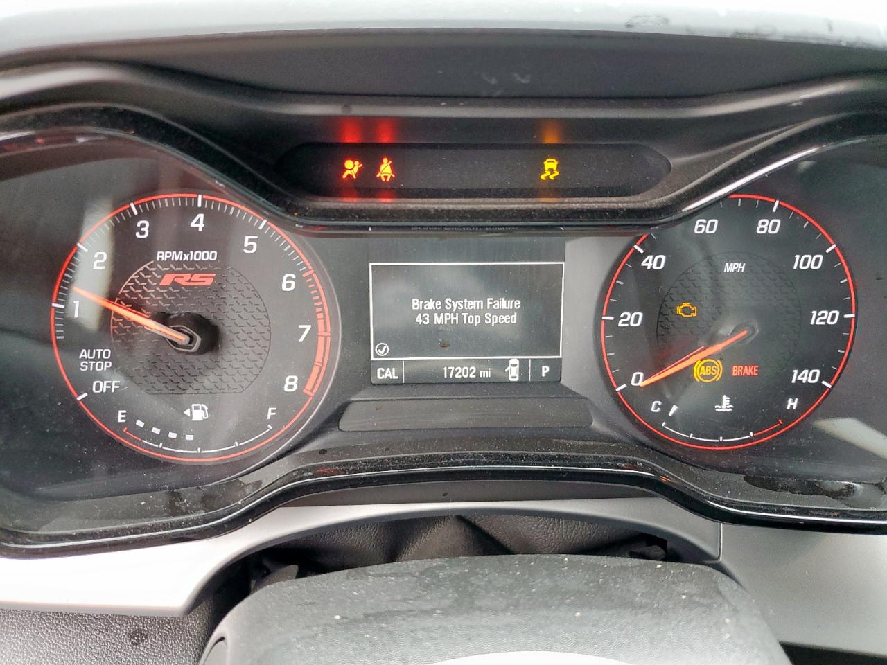 2025 Chevrolet Trax 1Rs VIN: KL77LGEP1SC168202 Lot: 85816205