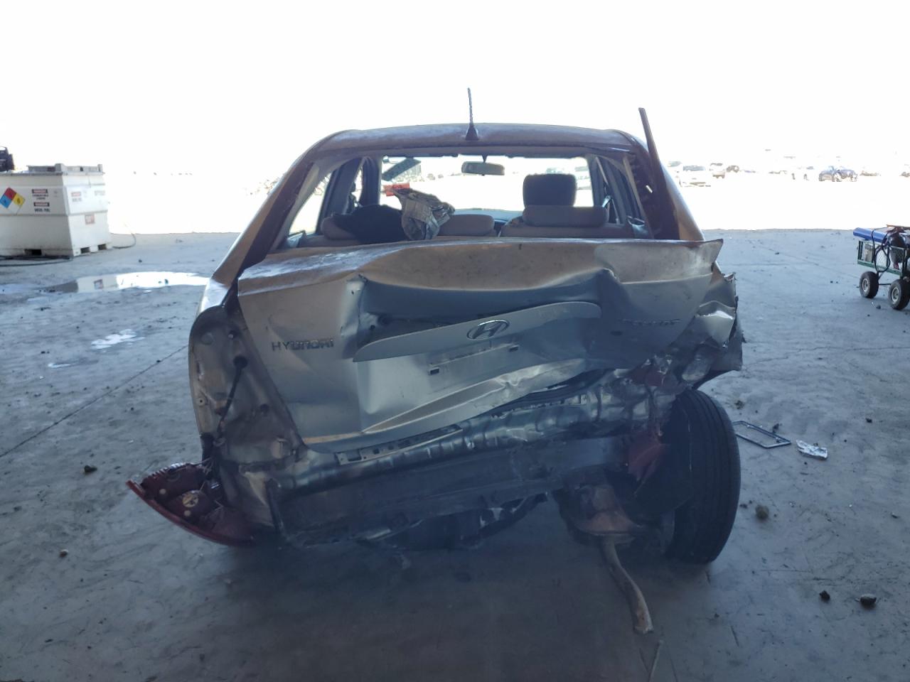 2006 Hyundai Accent Gls VIN: KMHCN46C56U031622 Lot: 85557345