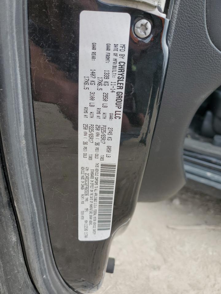 2015 Dodge Grand Caravan Sxt VIN: 2C4RDGCG2FR625236 Lot: 86463645