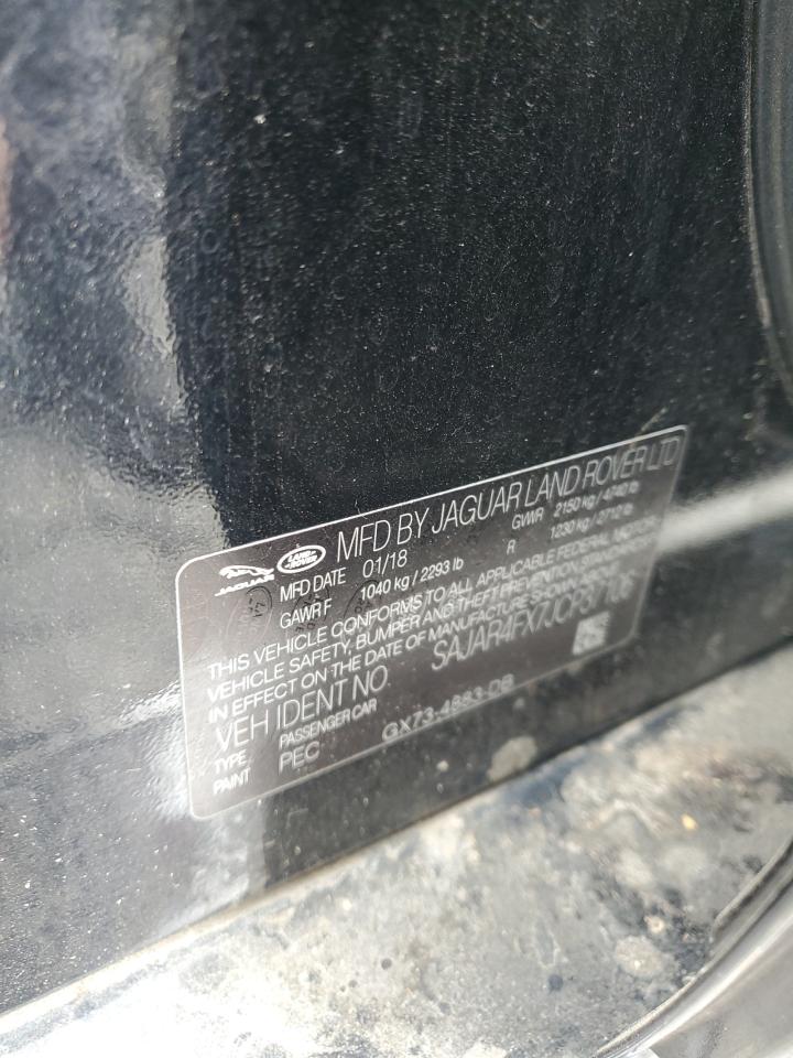 2018 Jaguar Xe VIN: SAJAR4FX7JCP37106 Lot: 85785675