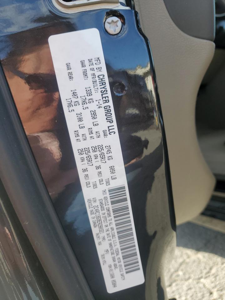 2014 Chrysler Town & Country Touring VIN: 2C4RC1BG9ER280321 Lot: 89675545