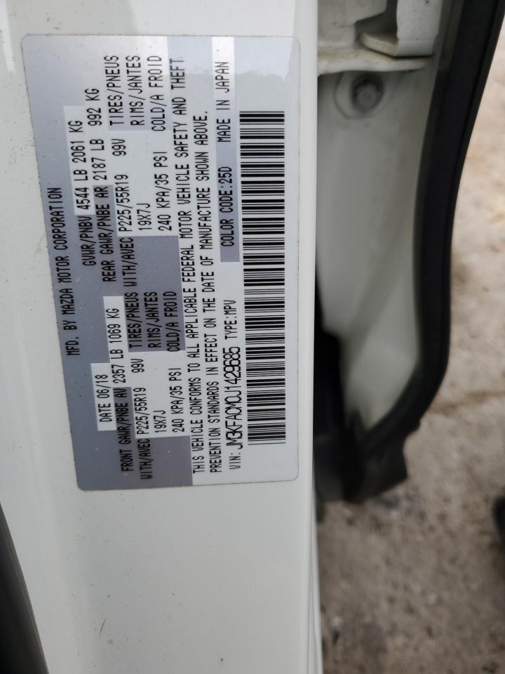 2018 Mazda Cx-5 Touring VIN: JM3KFACM0J1429685 Lot: 90691125