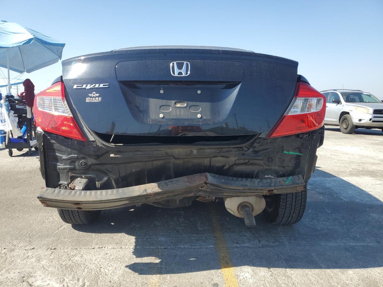 2012 Honda Civic Ex VIN: 19XFB2F85CE009382 Lot: 84994995