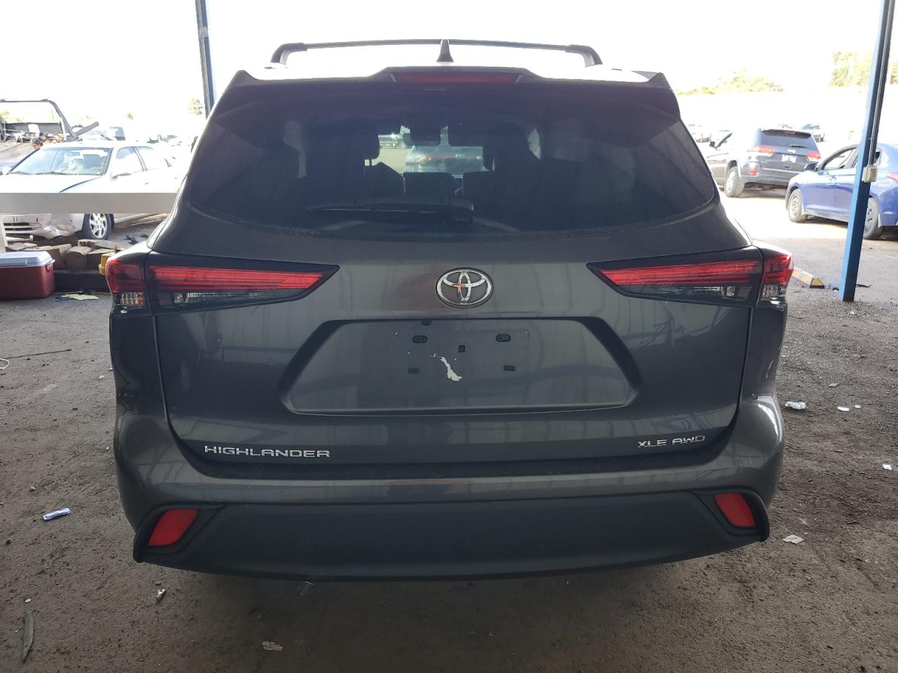 2021 Toyota Highlander Xle VIN: 5TDHZRBH4MS555603 Lot: 85535315