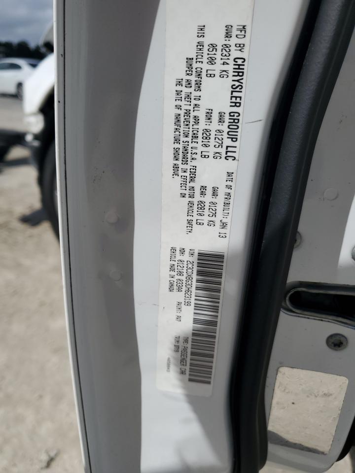 2013 Dodge Charger Se VIN: 2C3CDXBG3DH623199 Lot: 85668175