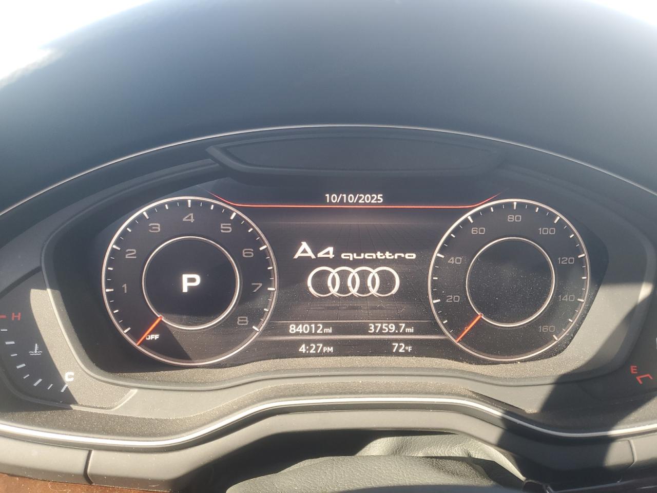 2017 Audi A4 Premium Plus VIN: WAUENAF49HN066422 Lot: 86305655