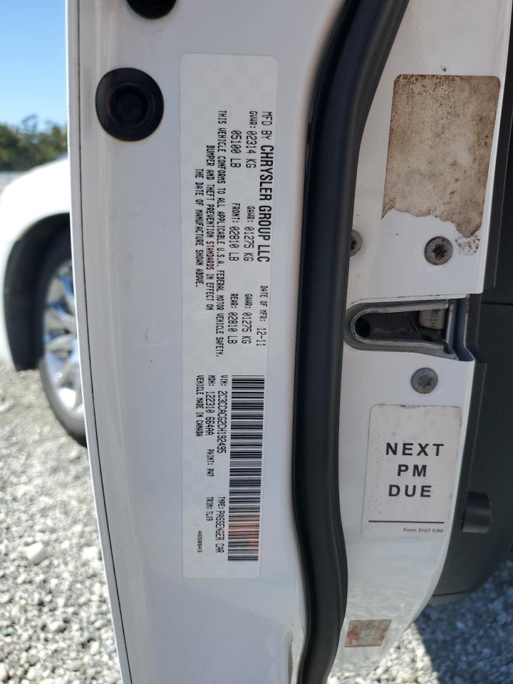 2012 Chrysler 300 Limited VIN: 2C3CCACG2CH192495 Lot: 86110375