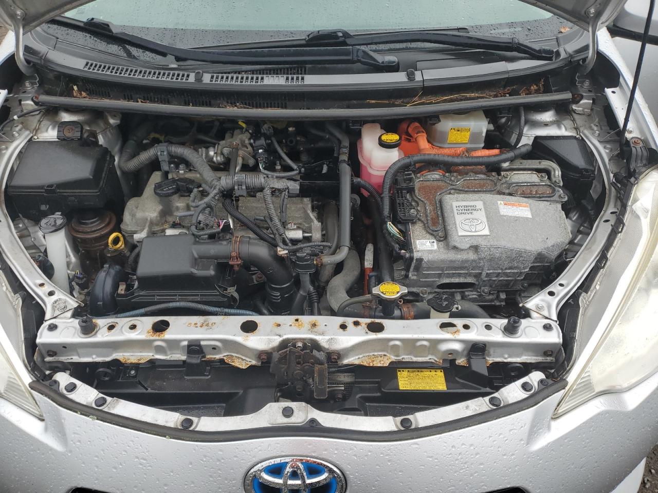 2012 Toyota Prius C VIN: JTDKDTB37C1526324 Lot: 82304285