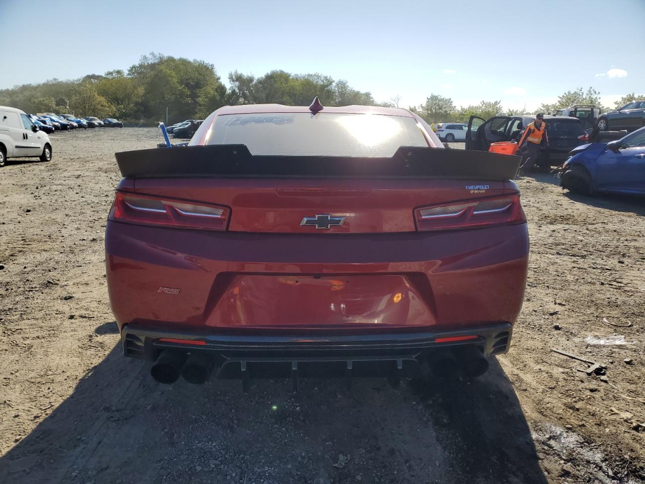 2017 Chevrolet Camaro Lt VIN: 1G1FB1RS5H0106155 Lot: 86118045