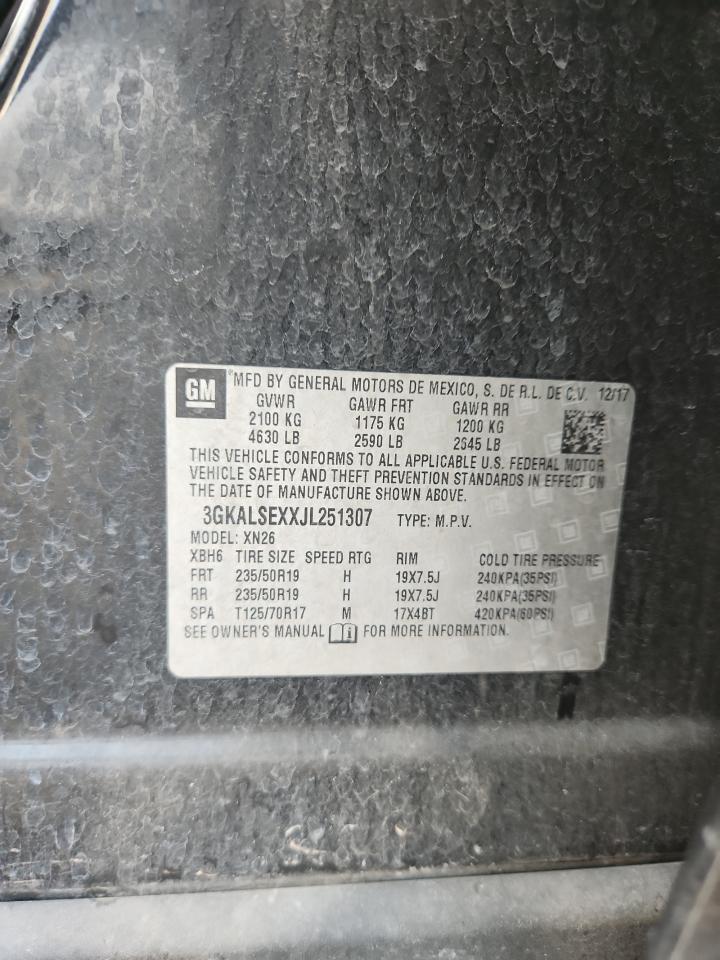 2018 GMC Terrain Denali VIN: 3GKALSEXXJL251307 Lot: 86489055