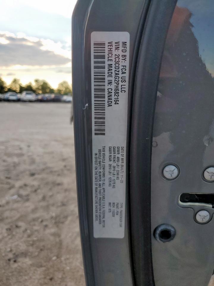 2023 Dodge Challenger Sxt VIN: 2C3CDZAG2PH682164 Lot: 85388685