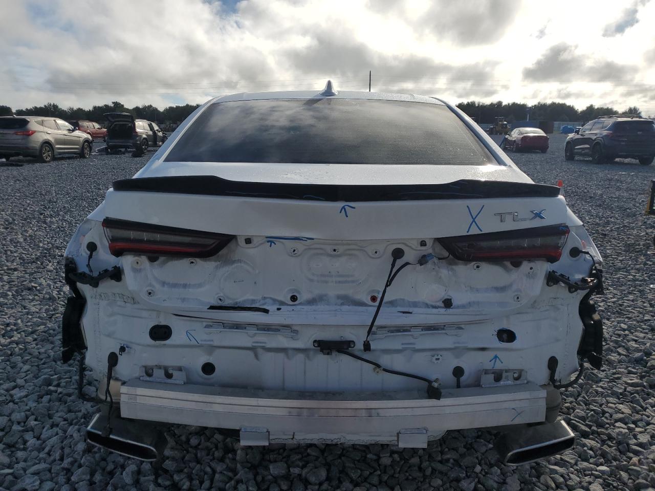 2022 Acura Tlx Tech A VIN: 19UUB5F56NA003726 Lot: 85878175