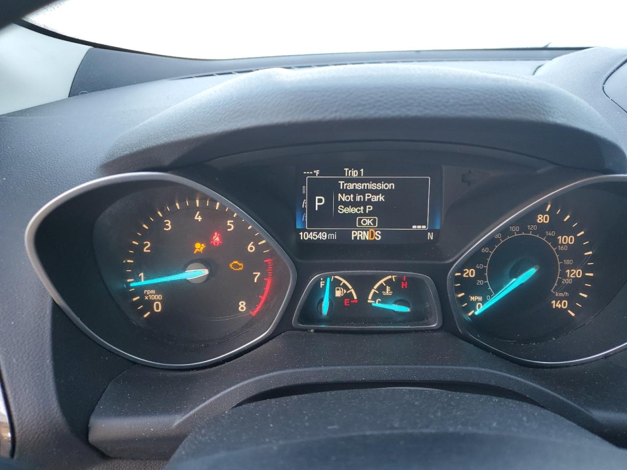 2017 Ford Escape Titanium VIN: 1FMCU0J95HUB90375 Lot: 86241915