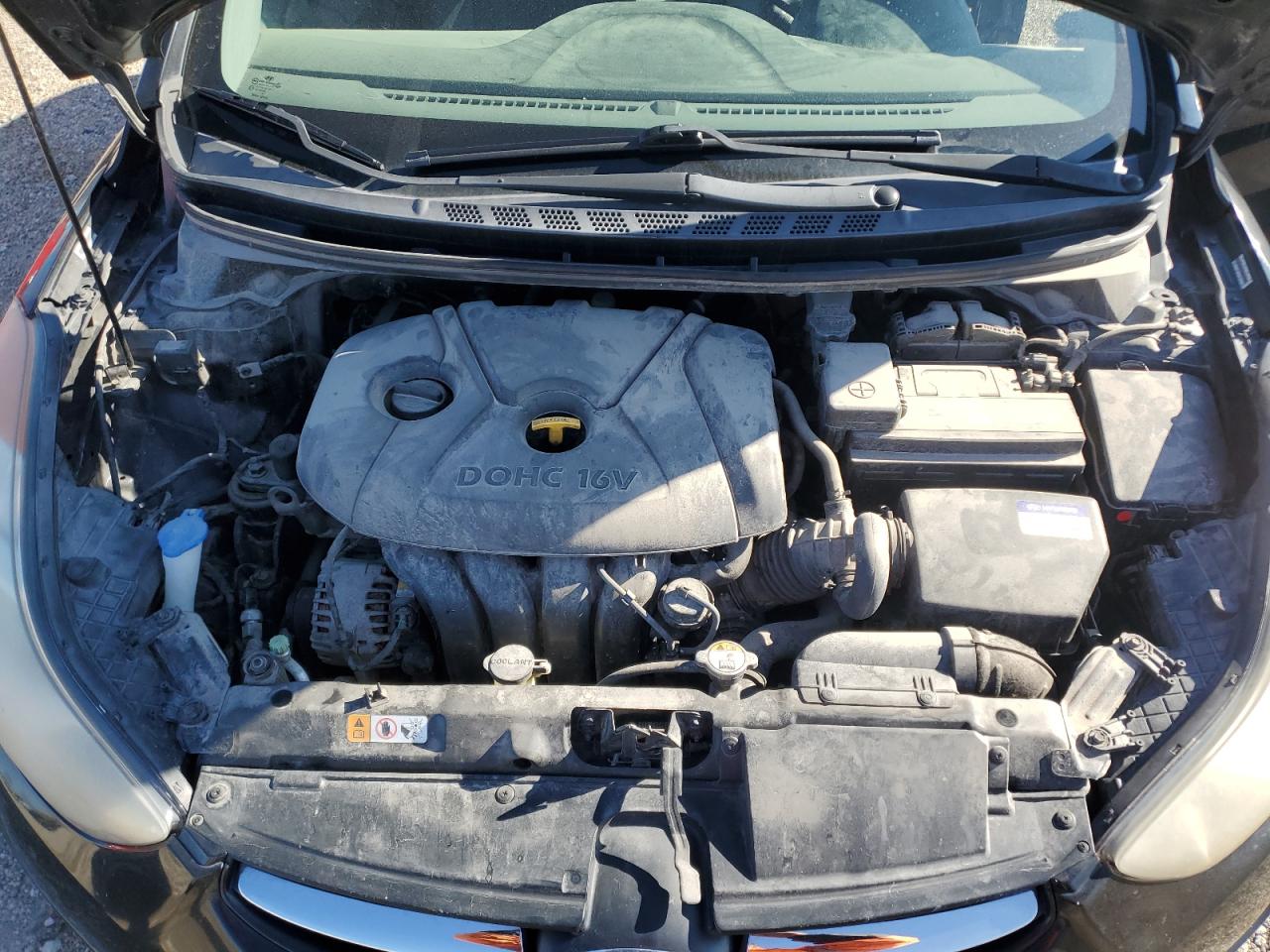 2013 Hyundai Elantra Gls VIN: KMHDH4AE0DU983705 Lot: 90870385