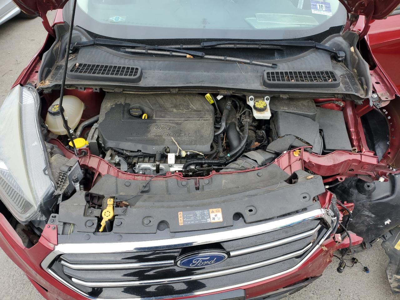 2017 Ford Escape Se VIN: 1FMCU0GD6HUD81198 Lot: 90347385