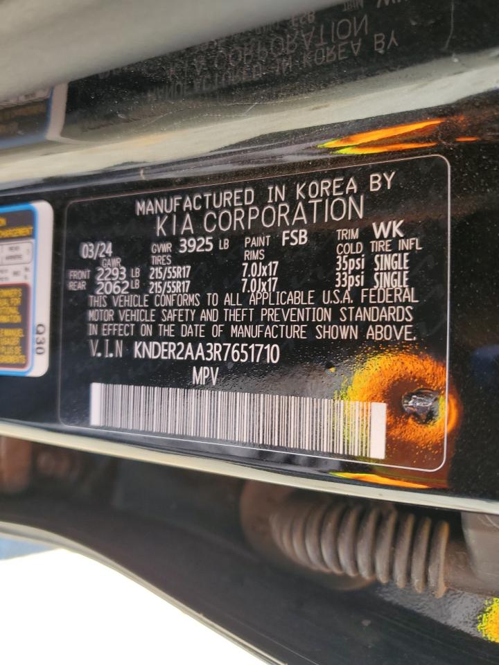 2024 Kia Seltos Ex VIN: KNDER2AA3R7651710 Lot: 84564295