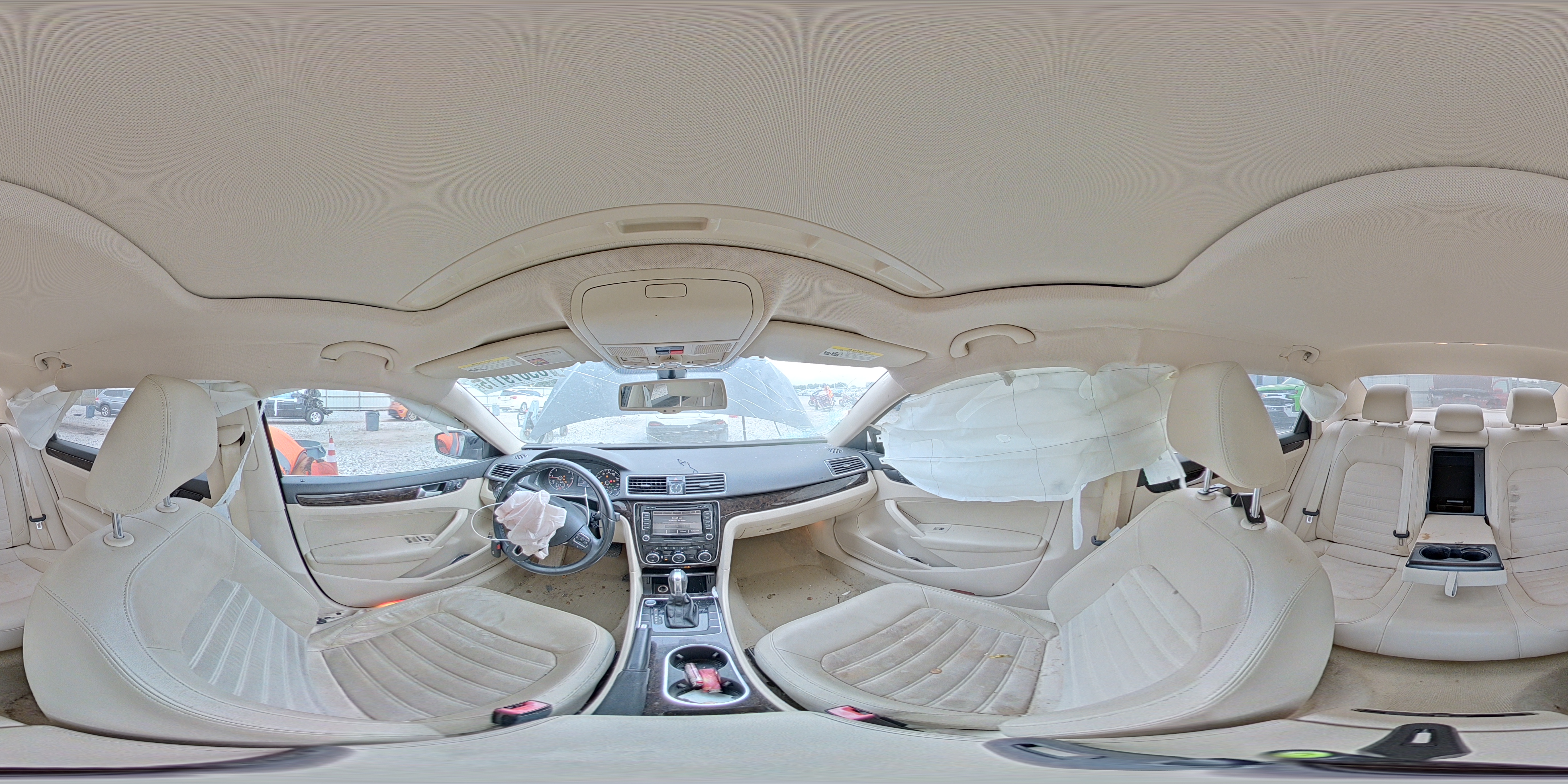 2014 Volkswagen Passat Sel VIN: 1VWCN7A3XEC038662 Lot: 85679115