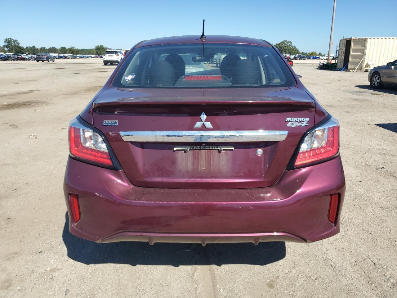 2021 Mitsubishi Mirage G4 Es VIN: ML32FUFJ9MHF04719 Lot: 86685015