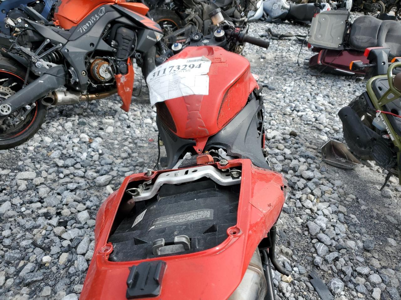 2007 Honda Cbr600 Rr VIN: JH2PC40037M010464 Lot: 85477585