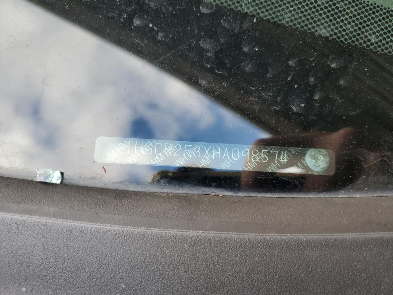 2017 Honda Accord Lx VIN: 1HGCR2F3XHA098574 Lot: 84906455