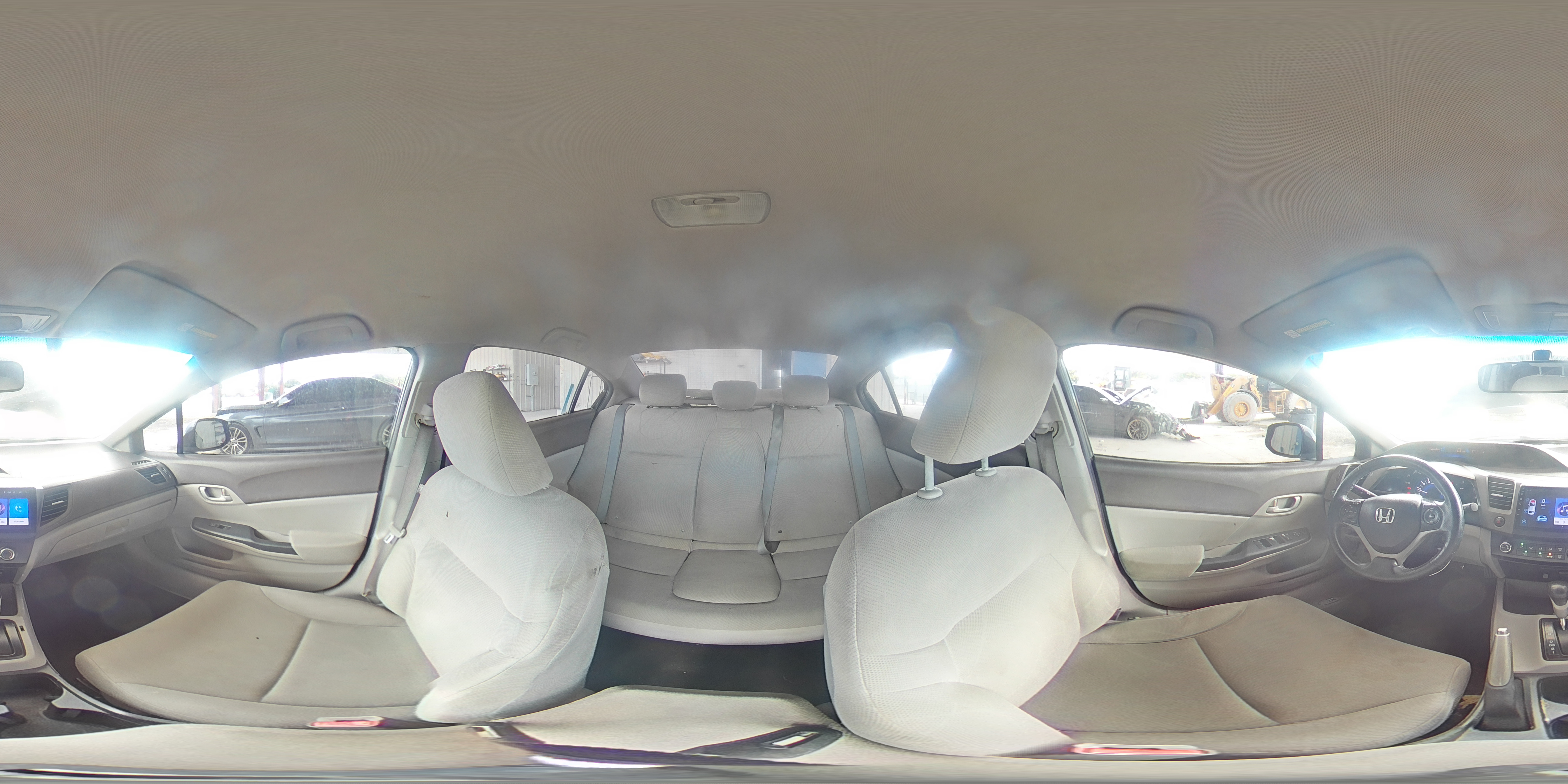 2012 Honda Civic Lx VIN: 2HGFB2F55CH611615 Lot: 87037015