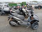 2011 PIAGGIO MP3 300 YOURBAN LT  for sale at Copart SANDWICH