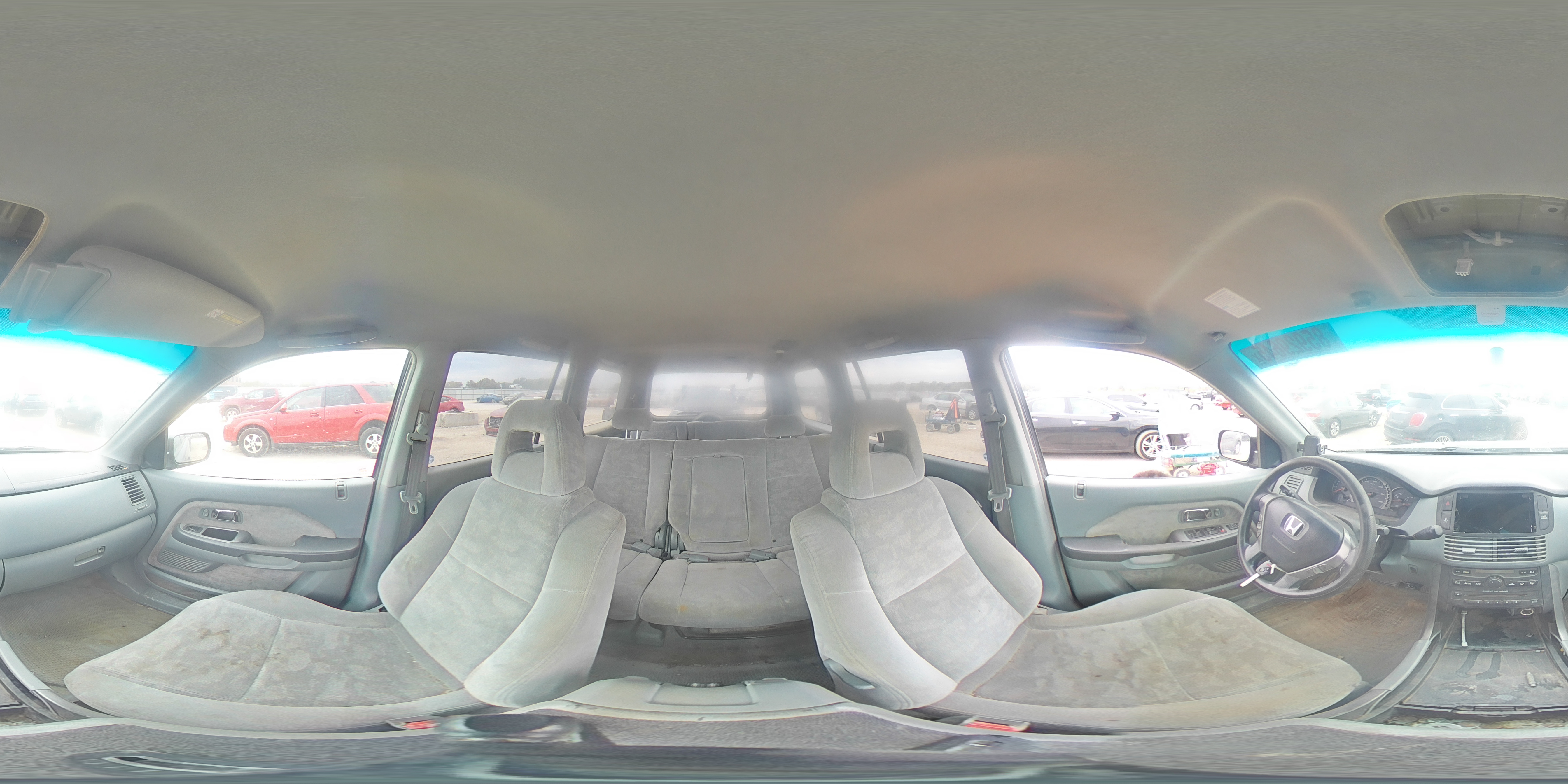 2005 Honda Pilot Ex VIN: 5FNYF18425B035744 Lot: 85929645