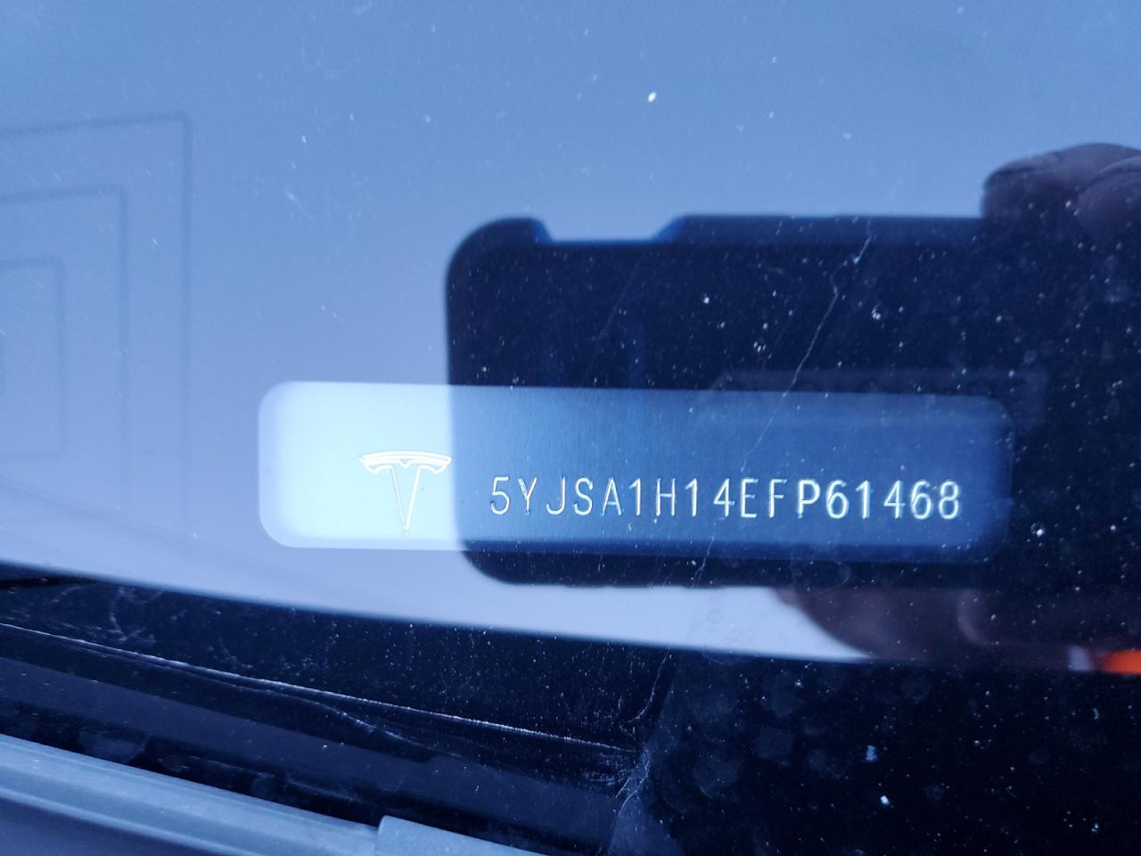 2014 Tesla Model S VIN: 5YJSA1H14EFP61468 Lot: 86607165